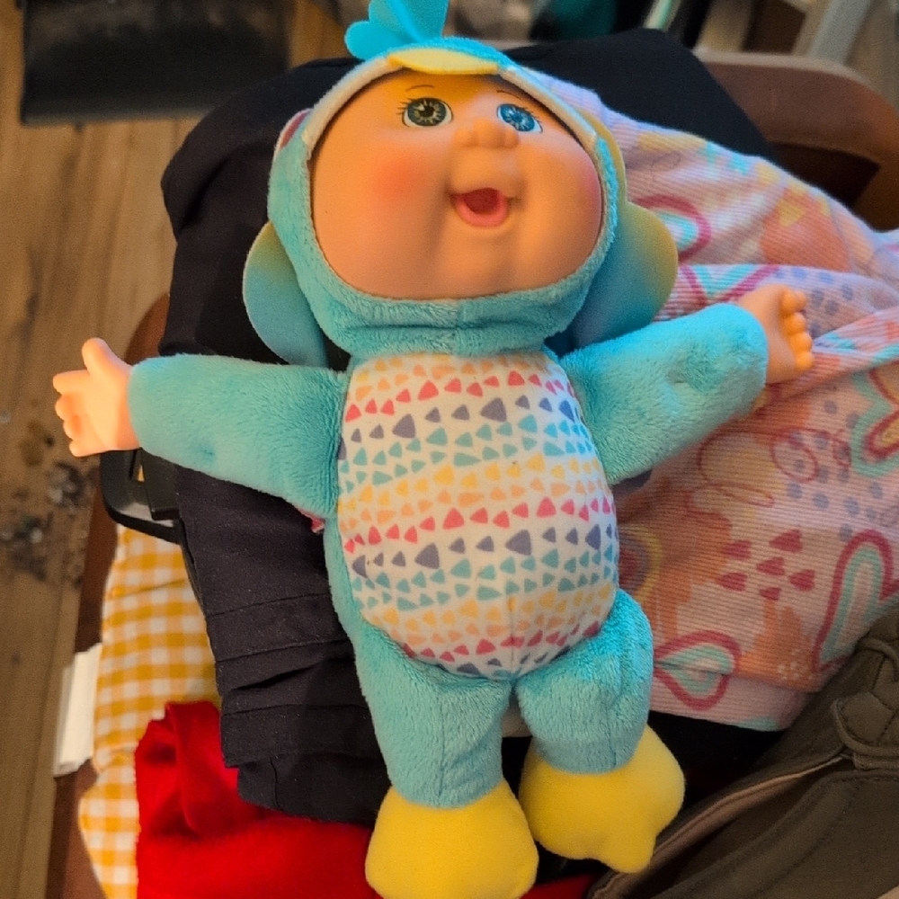 Colorful Plush Baby Doll Toy